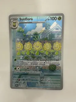 Sunflora 169/167 Holo Illustration Rare Twilight Masquerade Pokemon Card - Image 1