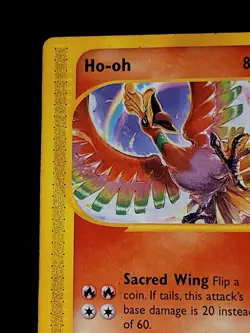 Vintage Ho-oh #52 WOTC Black Star Promo Pokemon TCG MP - Image 2