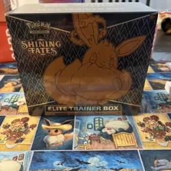 Pokemon TCG Shining Fates Elite Trainer Box ETB New Sealed - Image 1