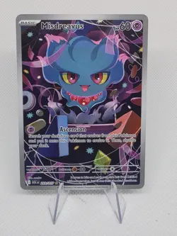 Misdreavus 233/217 Illustration Rare Ascended Heroes Pokemon Holo Near Mint - Image 1