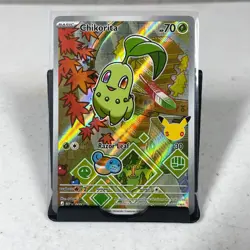 Chikorita 046 Promo ME: Mega Evolution Promo Pokemon Holo Near Mint - Image 1