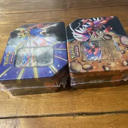 Pokemon TCG Slashing Legends Koraidon ex Tin And Zacian Ex Tin ( DR & JT Packs) - Image 2