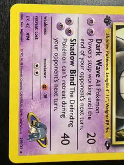 Sabrina's Gengar 29/132 - Gym Challenge 1st Edition Rare Pokemon TCG LP VLP - Image 5