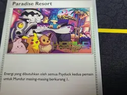 Pokemon TCG - Paradise Resort 2025 INDONESIAN SV-P World Championships Promo NM - Image 2
