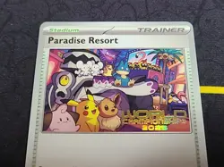 Pokemon TCG - Paradise Resort 2025 INDONESIAN SV-P World Championships Promo NM - Image 3