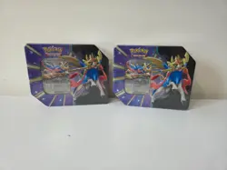 Pokemon TCG Zacian - Slashing Legends Tin - Lot of 2 - Sealed, New - Image 1
