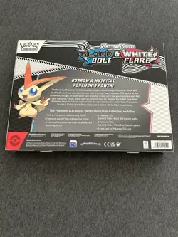 Pokemon Black Bolt & White Flare Victini Illustration Collection Box - Brand New - Image 4