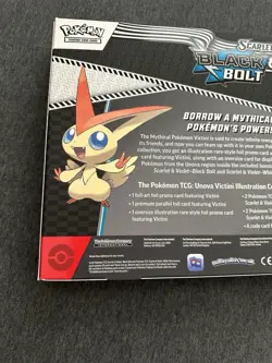Pokemon Black Bolt & White Flare Victini Illustration Collection Box - Brand New - Image 5