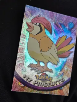 Topps TV Animation Edition Pidgeotto #17 Holo Pokemon Card English 1999 - Image 3