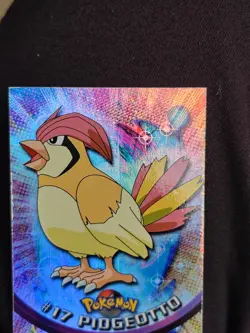 Topps TV Animation Edition Pidgeotto #17 Holo Pokemon Card English 1999 - Image 4