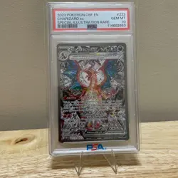 Charizard ex SIR 223/197 Obsidian Flames 2023 Pokemon PSA 10 GEM MINT - Image 1