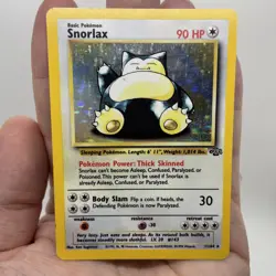 Snorlax 11/64 Jungle Holo Rare Unlimited 1999 Pokemon TCG LP/MP - Image 3