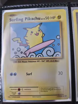 Pokemon Pikachu TCG Surfing Evolutions Card 111/108 NM Condition - Image 1