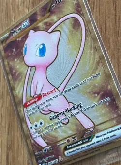 Pokemon Mew EX 151 Gold Metal UPC Promo 205/165 - Image 1