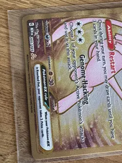 Pokemon Mew EX 151 Gold Metal UPC Promo 205/165 - Image 2