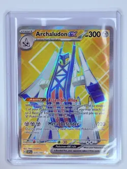 Pokemon TCG Archaludon ex 224/191 SV08 Surging Sparks Special Illustration Rare - Image 1