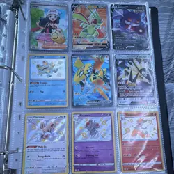 Pokemon TCG lot with IR's, Shiny's, and V cards BINDER AND SLEEVES INCLUDED - Image 3