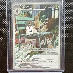 Pokemon TCG Spewpa 089/088 Illustration Rare Holo English Perfect Order - Image 1