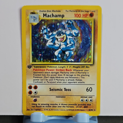 Pokemon TCG Machamp 8/102 Deck Exclusives 1st Edition Holo Rare 100 HP - Image 1
