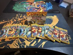 Pokemon TCG - XY Flashfire - Display Booster EMPTY - 12 EMPTY packs - Image 1