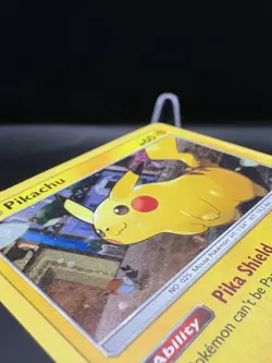Pikachu SM157 Pokemon TCG Sun & Moon HOLO - BLACK STAR PROMO - MP - Image 3