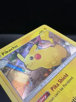 Pikachu SM157 Pokemon TCG Sun & Moon HOLO - BLACK STAR PROMO - MP - Image 4