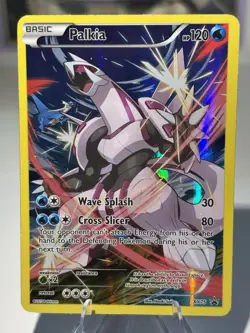 Pokemon 2016 XY Black Star Promo Palkia #XY75 Full Art LP - Image 1