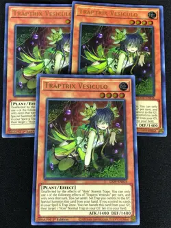 YUGIOH TRAPTRIX VESICULO LIOV-EN016 1ST ULTRA X3 (NM) - Image 1