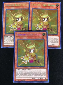 Yugioh Fortune Fairy Hikari BLHR-EN014 1ST SECRET X3 (NM) - Image 1