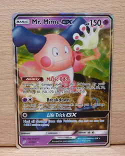 Mr. Mime GX 67/181 Holo Team Up Pokemon Card NM - Image 1