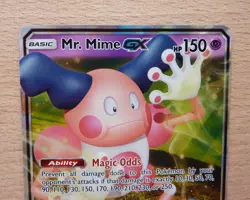 Mr. Mime GX 67/181 Holo Team Up Pokemon Card NM - Image 2