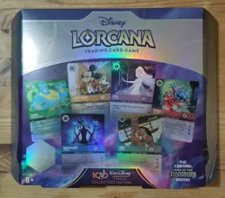 Disney Lorcana D100 Gift Set Collector Edition Rise of the Floodborn Sealed - Image 1