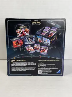 Disney Lorcana TCG Rise of the Floodborn Illumineer's Trove Box - Sealed - Image 2