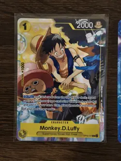 One Piece Monkey D Luffy OP10-111 Welcome Pack 2026 Vol 1 English Full Art Promo - Image 2