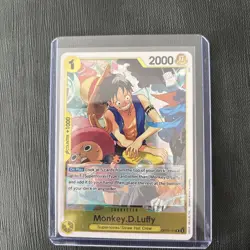 One Piece Monkey D Luffy OP10-111 Welcome Pack 2026 Vol 1 English Full Art Promo - Image 1