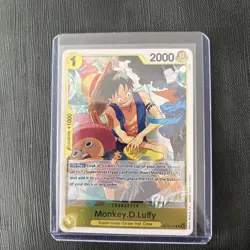 One Piece Monkey D Luffy OP10-111 Welcome Pack 2026 Vol 1 English Full Art Promo - Image 2