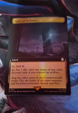 Spire of Industry (Extended Art) Universes Beyond: Fallout Foil - Image 1