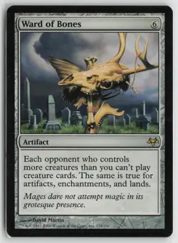 Ward of Bones Lightly Played 174 Eventide Magic: The Gathering - Image 1