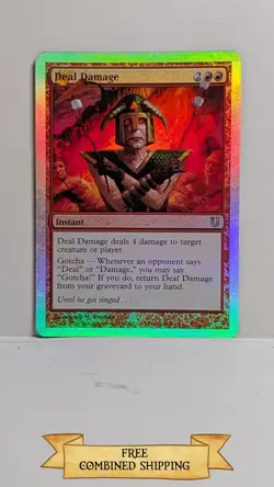 Deal Damage Unhinged Foil ...sku: CB653 - Image 1