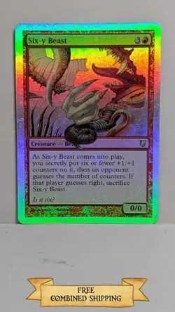 Six-y Beast Unhinged Foil ...sku: CC212 - Image 1