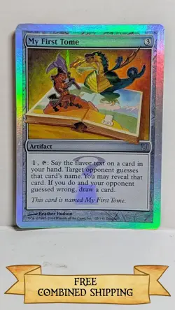 My First Tome (Alternate Foil) Unhinged Foil ...sku: CD220 - Image 1