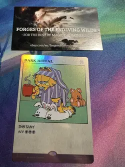 Dark Ritual Foil 2665 Secret Lair Garfield: As Intended - Image 1