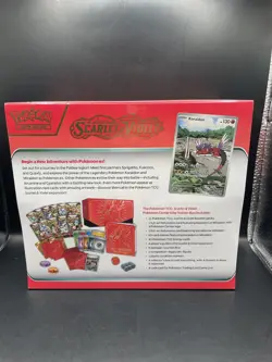 Scarlet & Violet Pokemon Center Elite Trainer Box (Exclusive) [Koraidon] Pokemon - Image 2