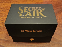 mtg 20 Ways to Win Secret Lair deck - opened once Near Mint condition!!! Magic - Image 1
