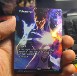 Wizards of the Coast MTG Ephemerate Instant Rare Full Art Foil White EN - 0044 - Image 1