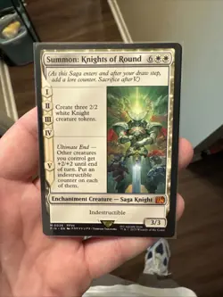 Summon: Knights of Round M 0036 Magic the Gathering Card Final Fantasy Regular - Image 1