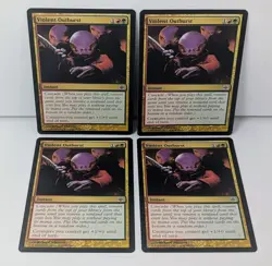 Violent Outburst Lot Of 4 - Magic The Gathering MTG - Alara Reborn! - Image 2