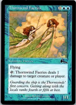 Magic the Gathering Thornwind Faeries Urza's Legacy MTG Free Shipping! - Image 1