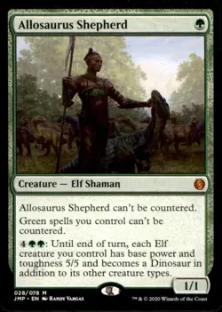 Wizards of the Coast MTG Jumpstart Allosaurus Shepherd Mythic Regular ENG - READ - Image 1