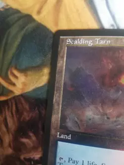 Scalding Tarn MISPRINT ETCHED FOIL Magic MTG Card - Ink Error - M21 - Image 4